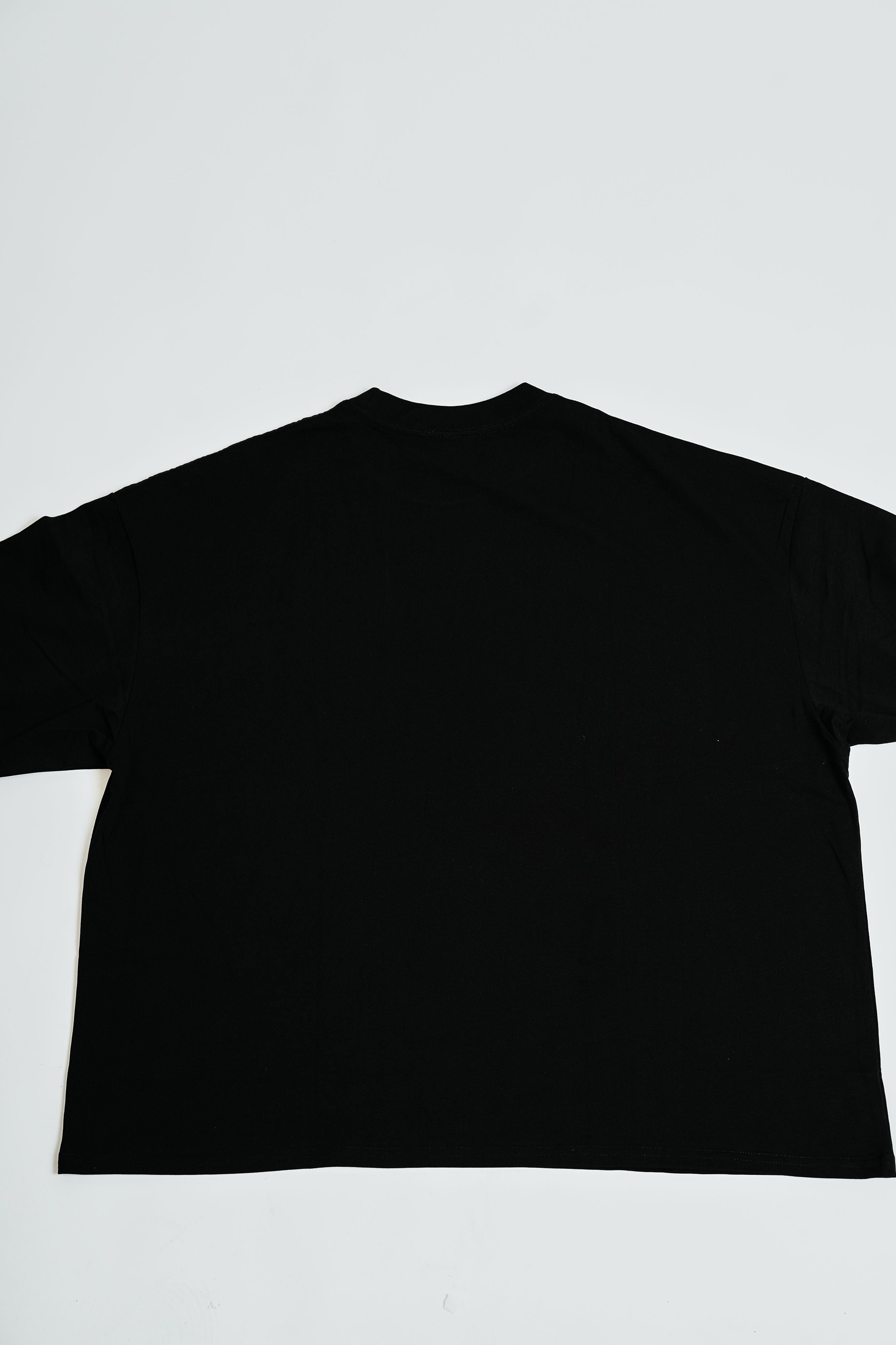 Oversized Branded Tee Black