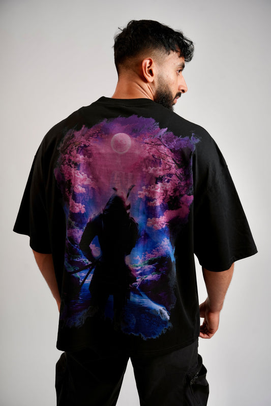 Oversized Vibrant Samurai Tee