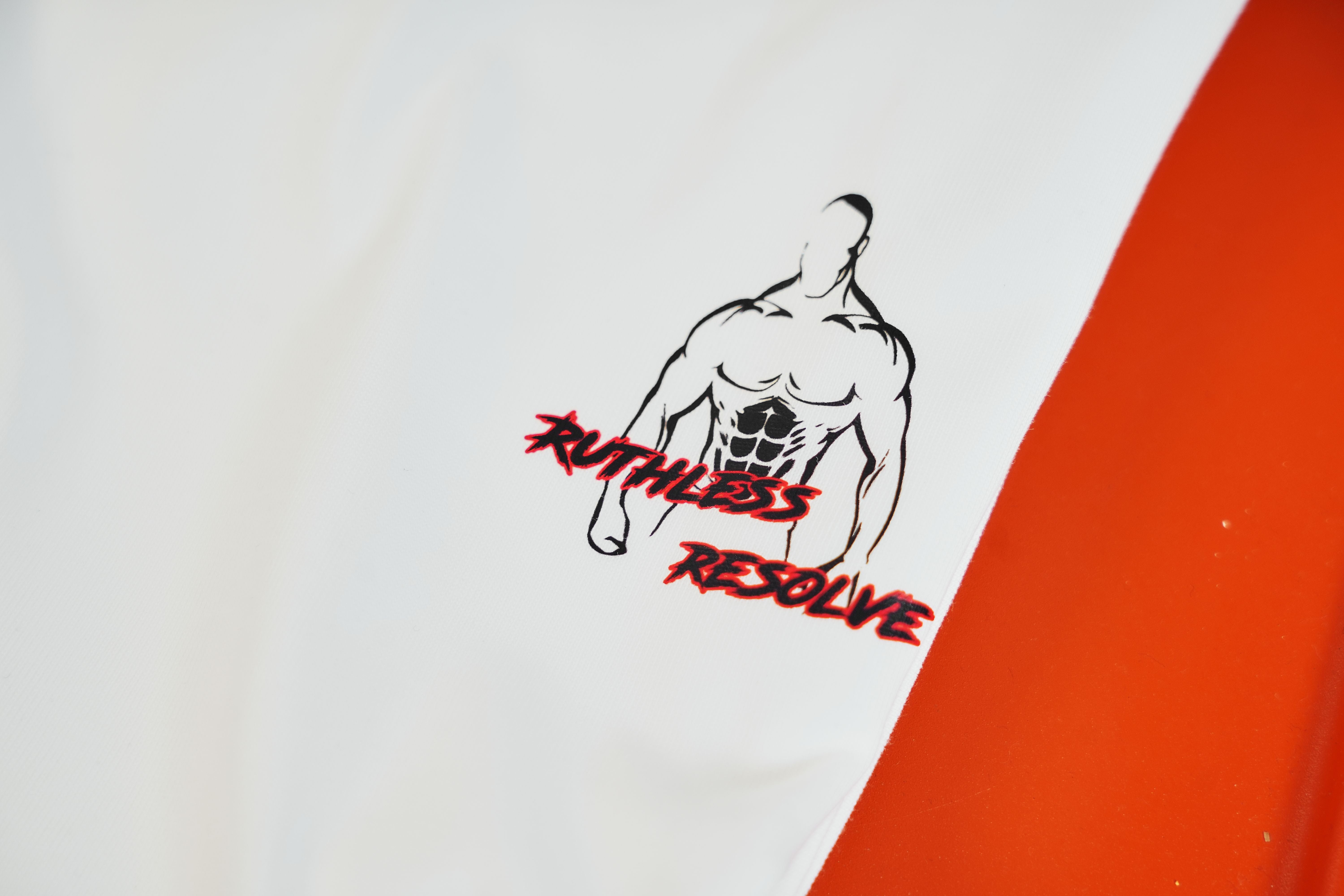 Oversized Branded Tee White