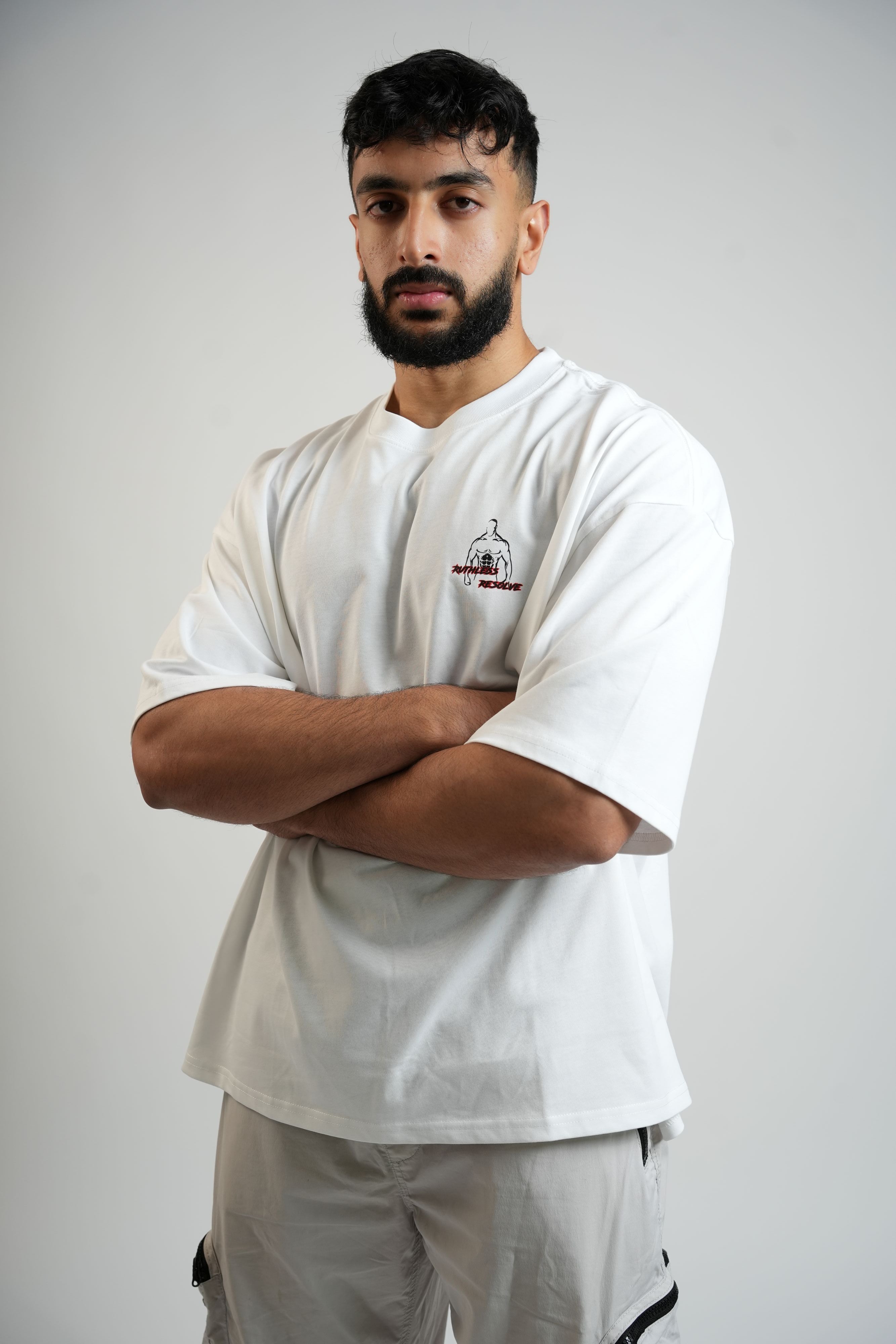 Oversized Kaizen Tee White